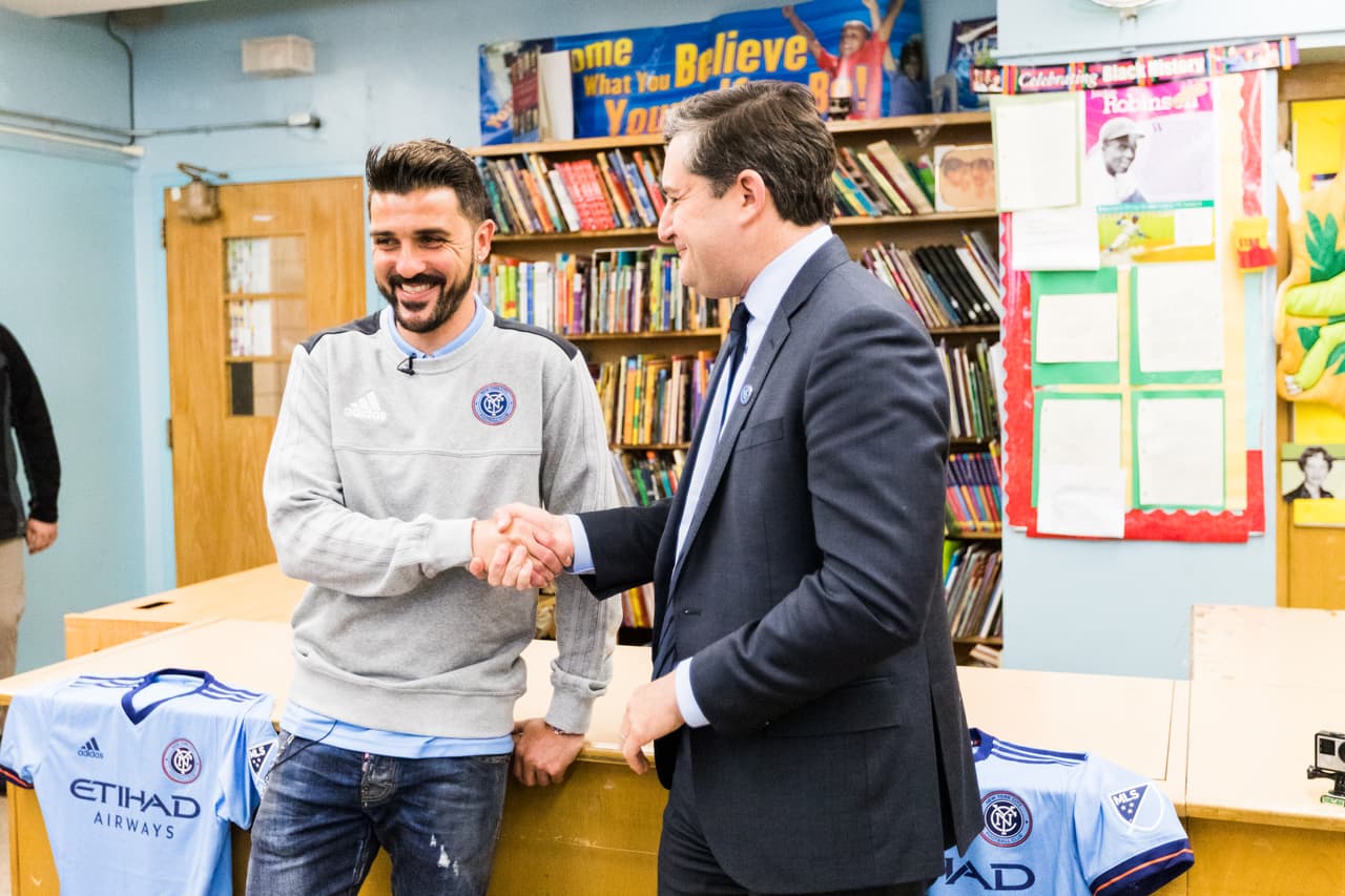 "Nunca me planteé salir de NYCFC, mi mente jamás se ha alejado de aquí", dice David Villa