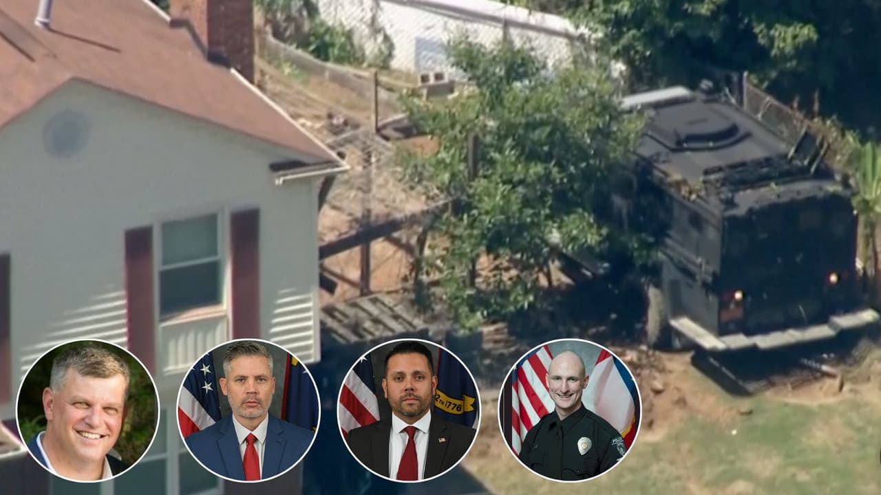 Tiroteo en Charlotte: el pistolero disparó ‘desde arriba’ a los oficiales cuando se acercaban a la puerta