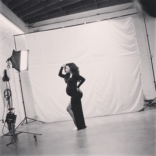 Lució de lo más guapa frente a las cámaras.