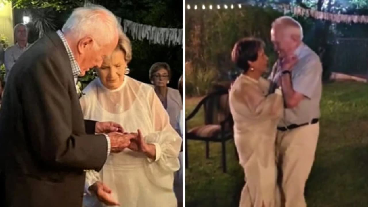 Abuelita de 80 años reencuentra a su novio de la juventud y lo que pasó conmovió a Internet