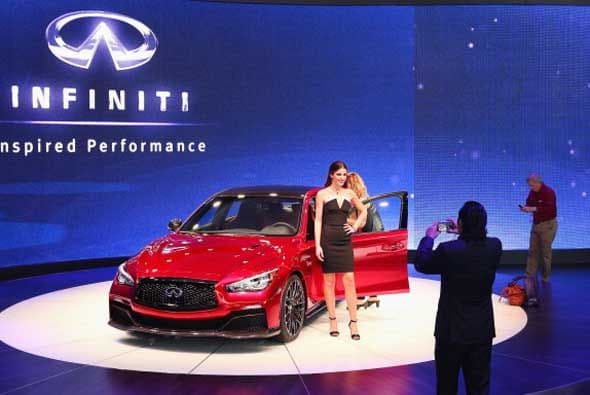 Infiniti presumió el Q50 Eau Rouge durante el autoshow de Detroit.