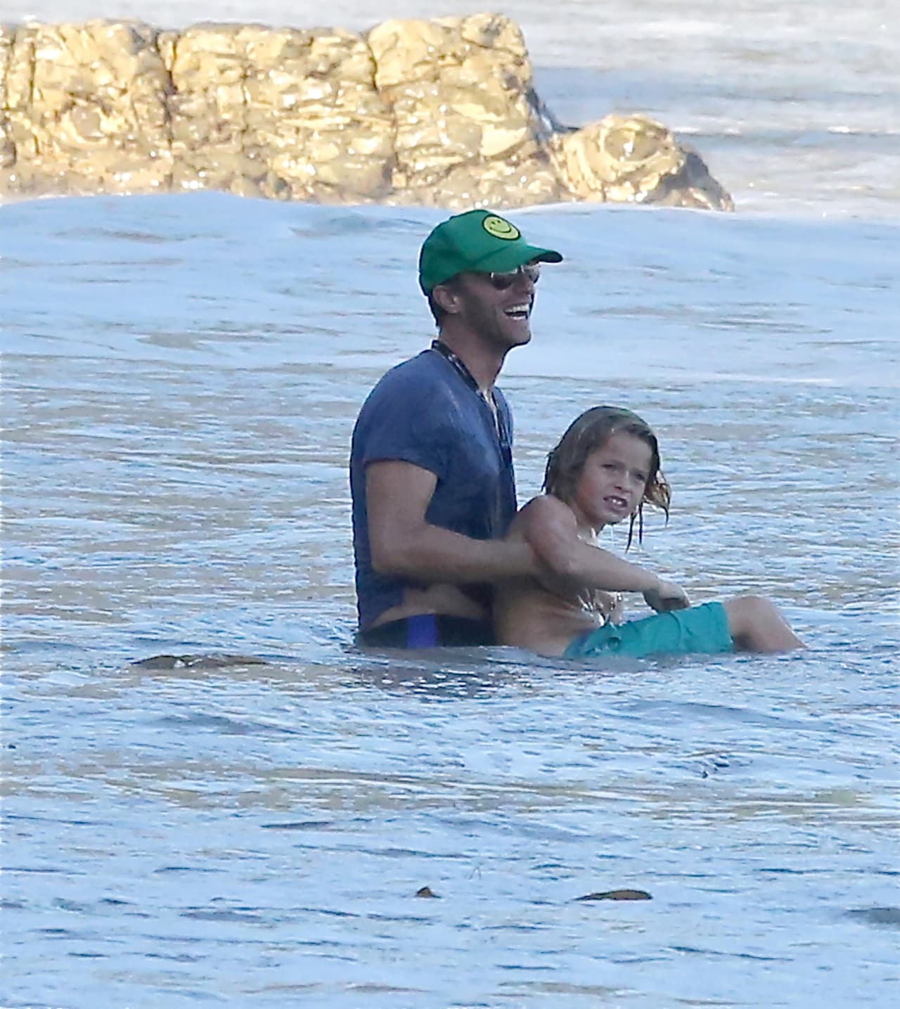 Cuando el vocalista de 'Cold Play' no está en los escenarios, se encuentra gozando de su familia.