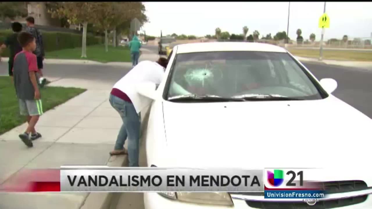 Vandalismo en Mendota