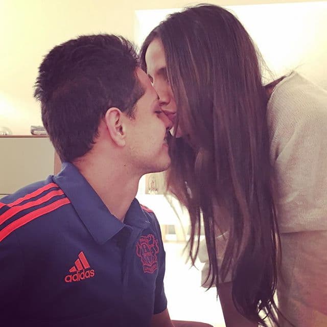 Y también comparten sus besos más tiernos.