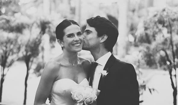 Karla Souza se casó en secreto en 2014 y fue el hermano de la actriz quien se encargó de presumir una imagen de la boda, pero hasta 2016.