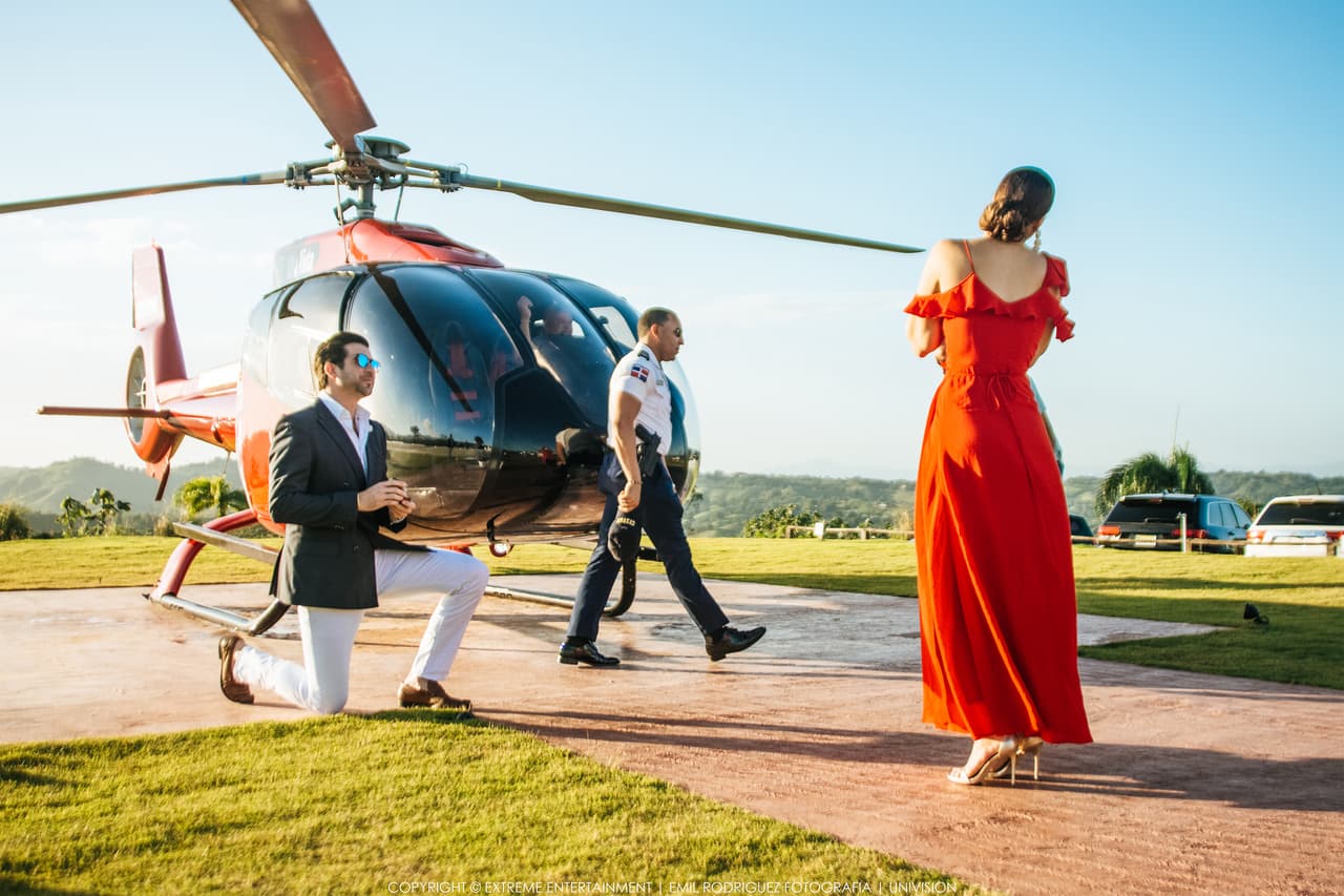 Así fue la propuesta de matrimonio a Aleyda Ortiz