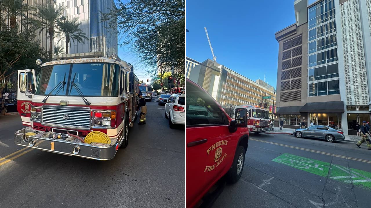 Al llegar al lugar, elementos del Departamento de Bomberos de Phoenix encontraron fuego y humo denso saliendo del segundo piso.