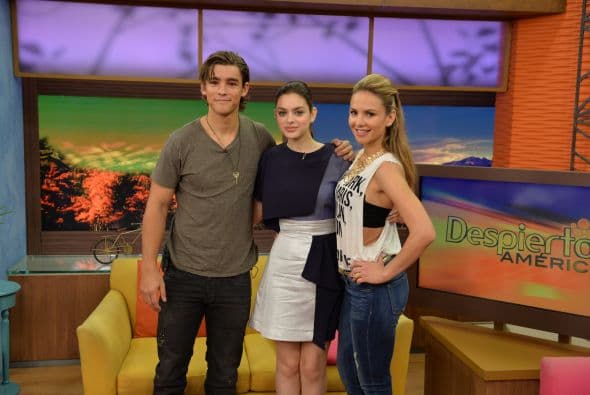 También conocieron a Ximena Córdoba. Ella se tomó la foto del recuerdo.