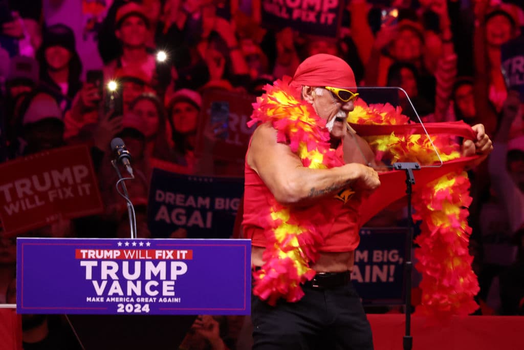 La última aparición de Hogan en el Garden, apoyando a Trump, también reflejó su 
<b>conexión personal con el presidente</b>, que data de los 80 con WrestleManias en el Trump Plaza.