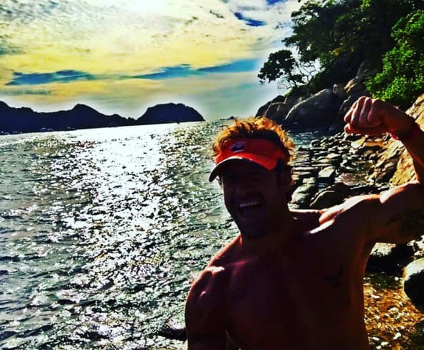 La playa es uno de los lugares favoritos de Gabriel.