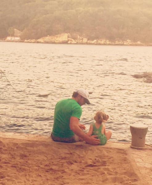 Gabriel es un excelente papá.