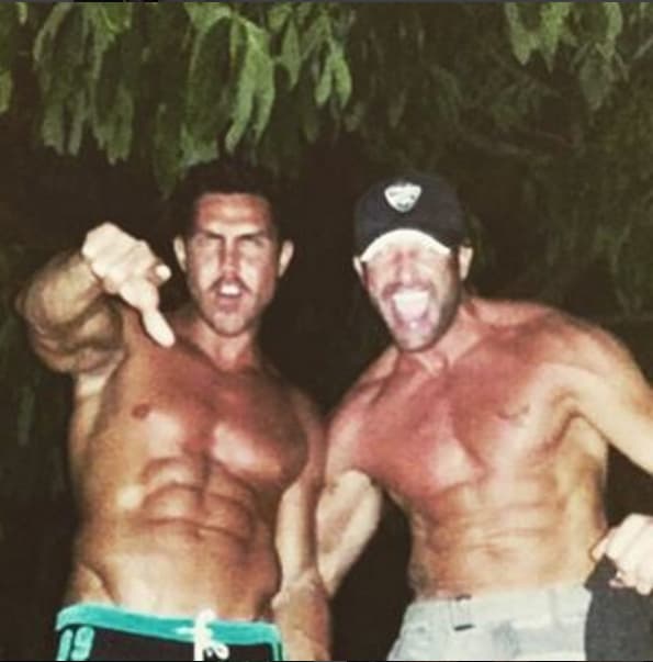 Aquí festejó el cumpleaños de uno de sus mejores amigos, Roberto Assad.