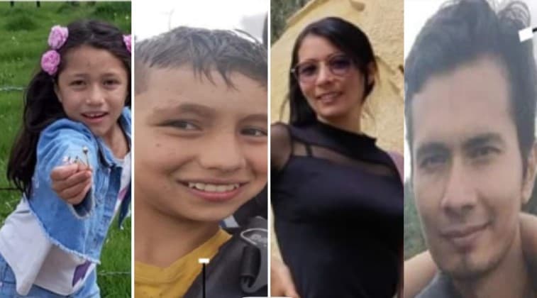 Desaparecen cuatro colombianos, dos niños y dos adultos, en México: autoridades emiten una alerta