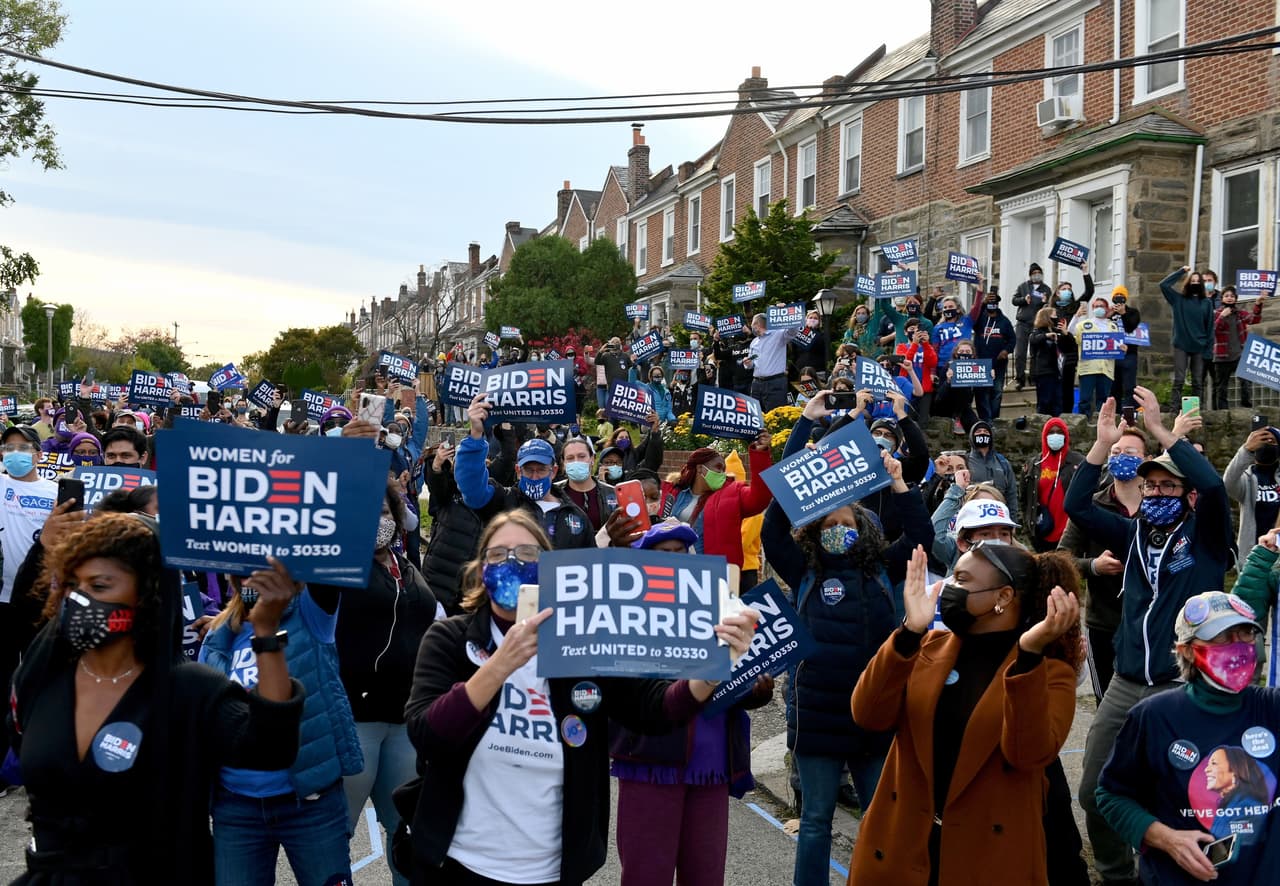 Comienzan a salir los resultados finales en condados suburbanos,  Biden sería el ganador en Montgomery 