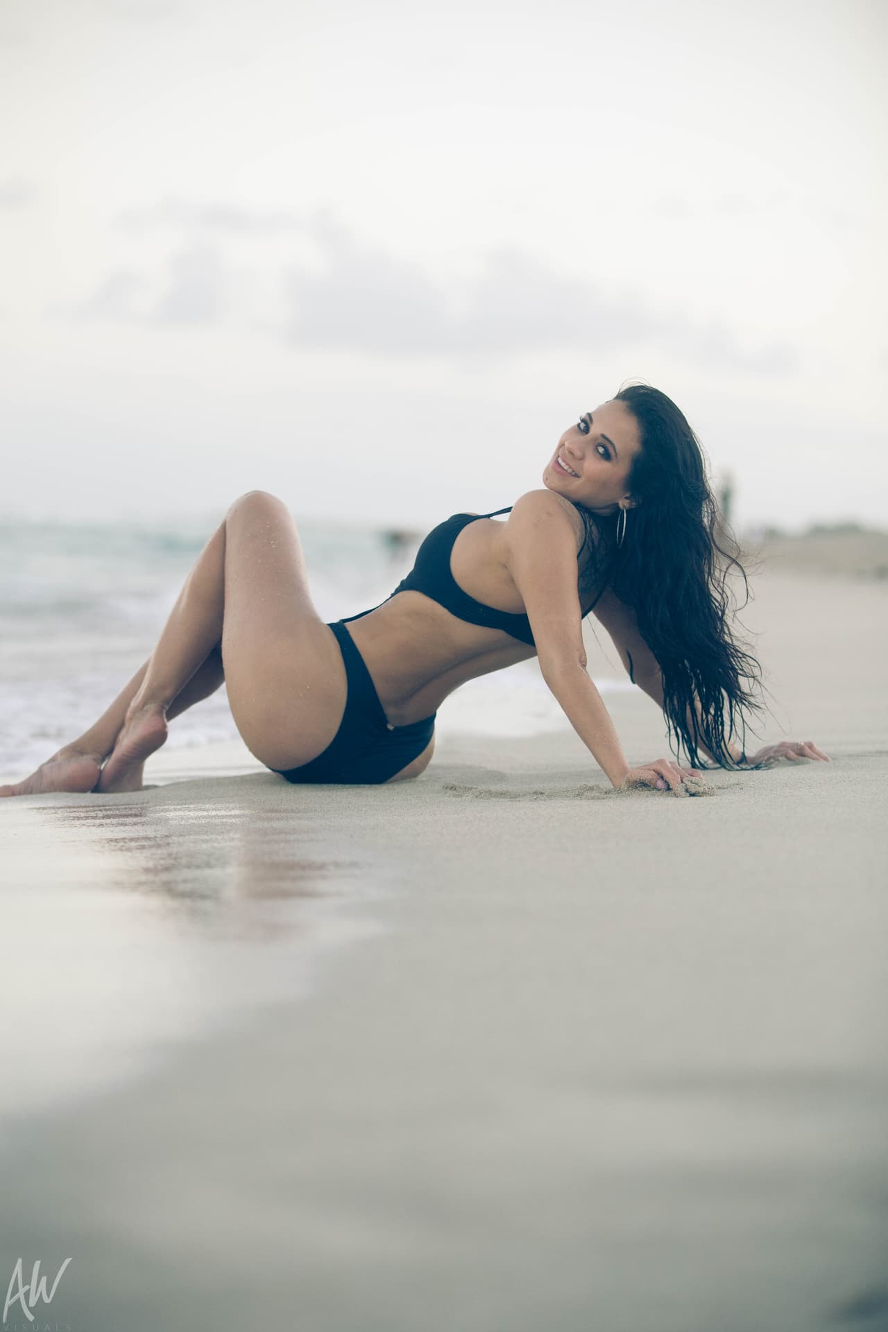 Ella es una amante del sol, arena y mar...