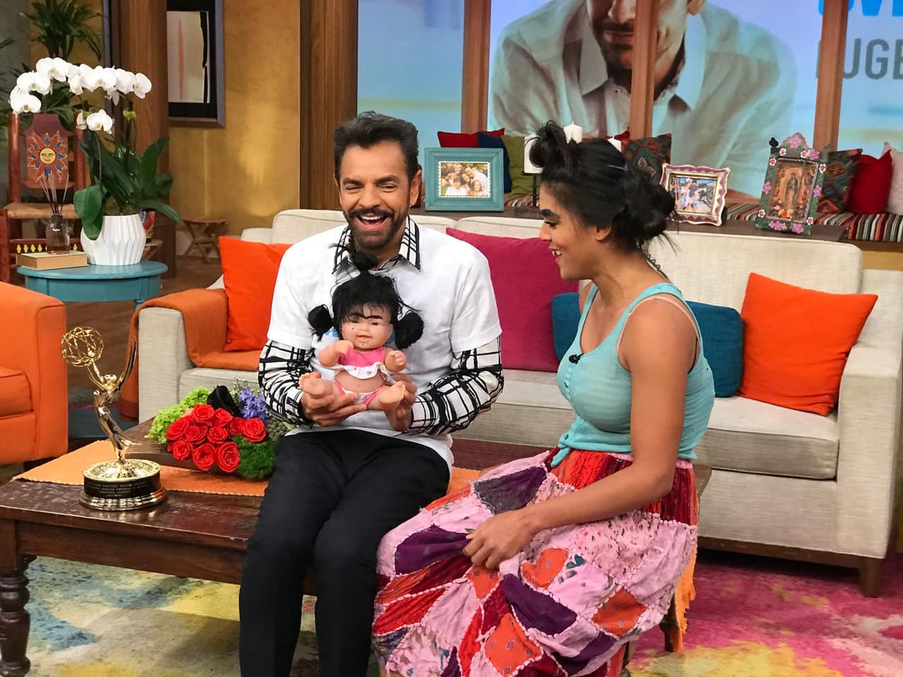 Para la dominicana esta es una muñeca hermosa, mientras Derbez le vio parecido con "la hija de Chucky".
