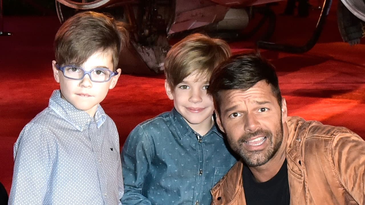 Sin duda, Matteo y Valentino son el orgullo más grande de su papi, Ricky Martin.