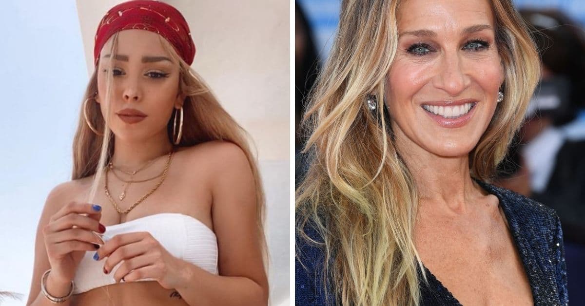 Danna Paola se vistió con un vestido de tul al estilo Carrie Bradshaw en 'Sex and the City'