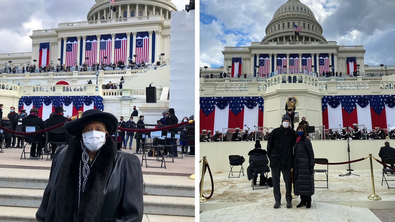 Representantes de Carolina del Norte viajaron a Washington DC a la toma de posesión de Joe Biden y Kamala Harris.
