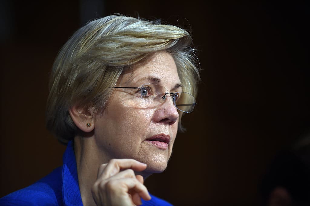 La senadora Elizabeth Warren.