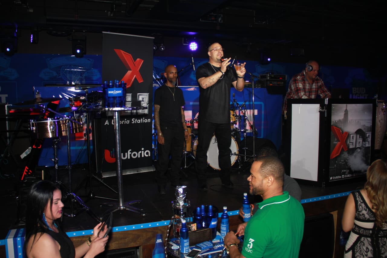 ¡La X lo hace de nuevo! El Bud Light Party feat. Don Miguelo y la comedia de Joel Santiago, Edgar "Tangana" Rivera, Imagine y Ruperto Vanderpool encendió Mamajuana Cafe Queens el martes 19 de abril.