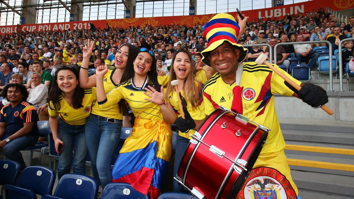 El ánimo de la afición colombiana no fue suficiente este domingo, porque el equipo 'Cafetalero' cayó 2-0 ante Senegal en Lublin.