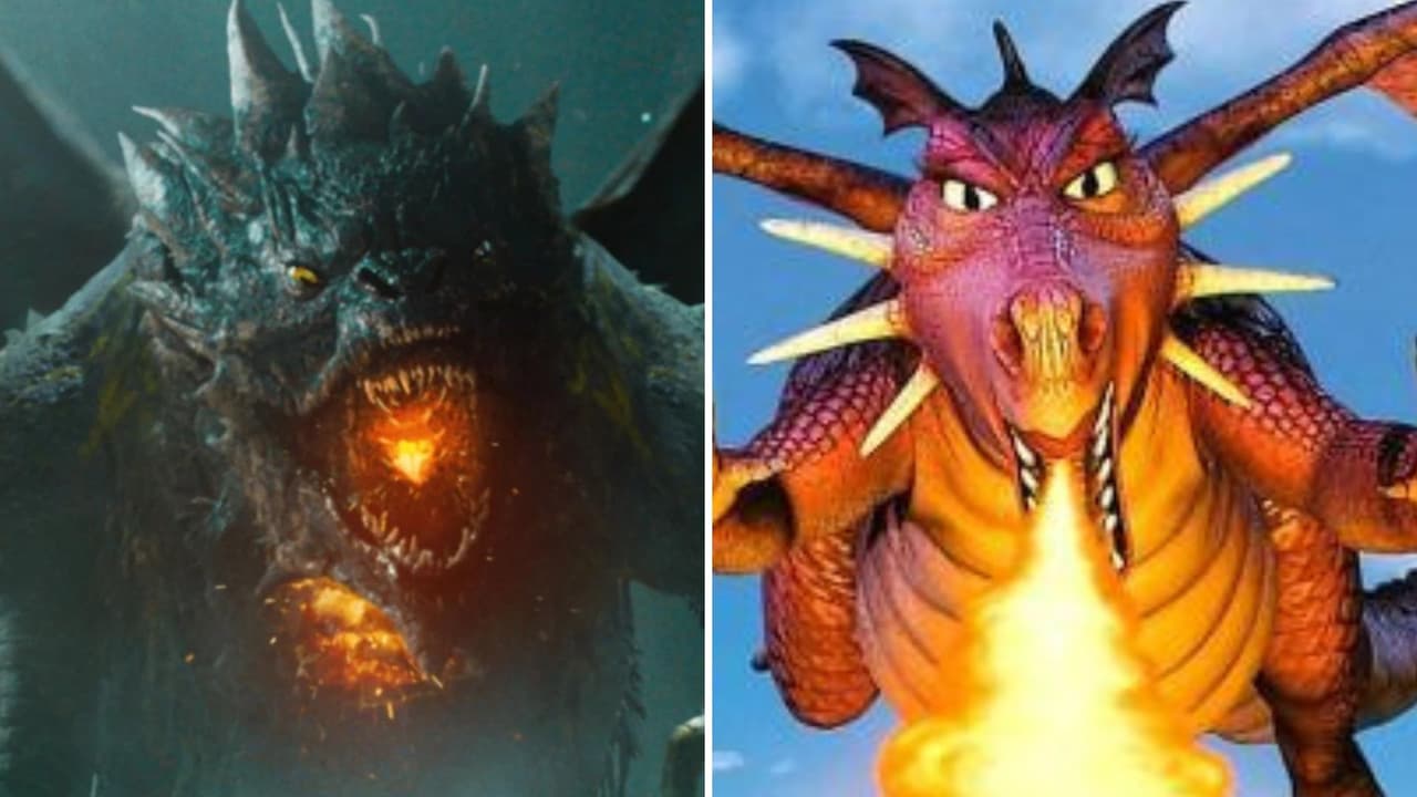 Dragonas de 'Damsel' y 'Shrek'