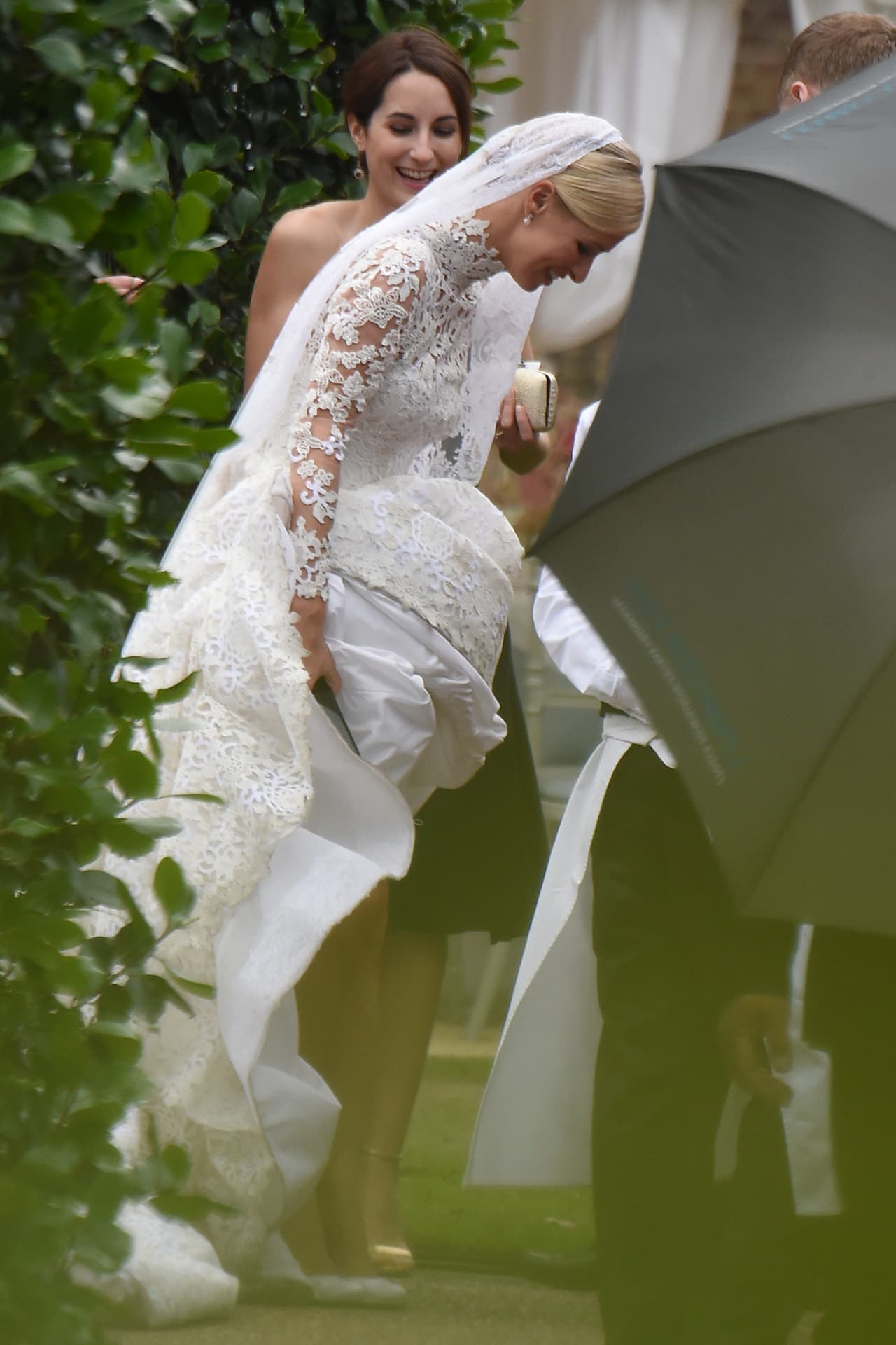 Estas son fotos de su encantadora boda con James Rothschild.