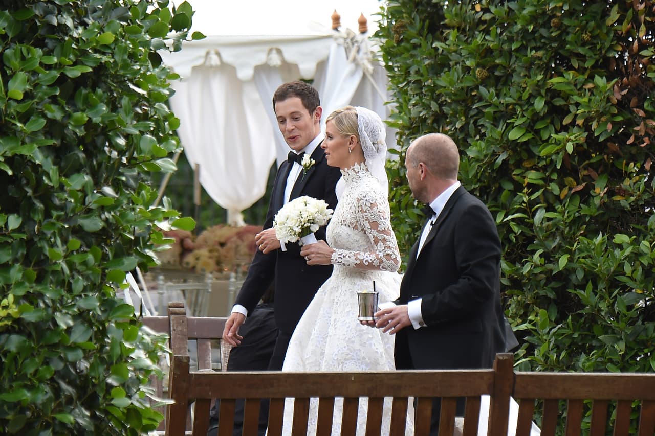 Estas son fotos de su encantadora boda con James Rothschild.