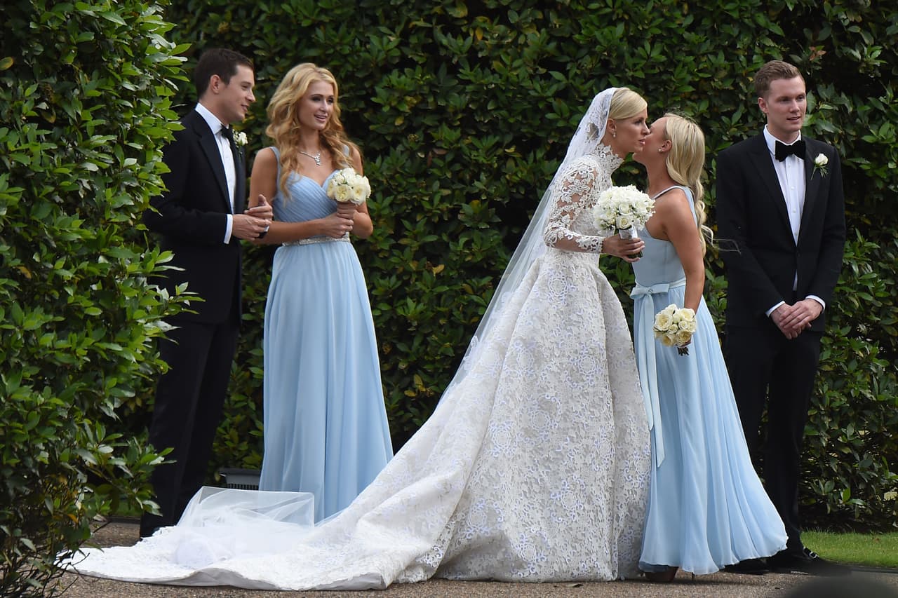 Estas son fotos de su encantadora boda con James Rothschild.