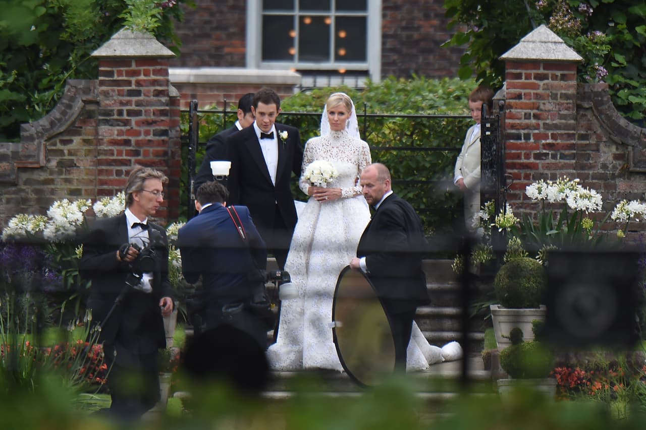Estas son fotos de su encantadora boda con James Rothschild.