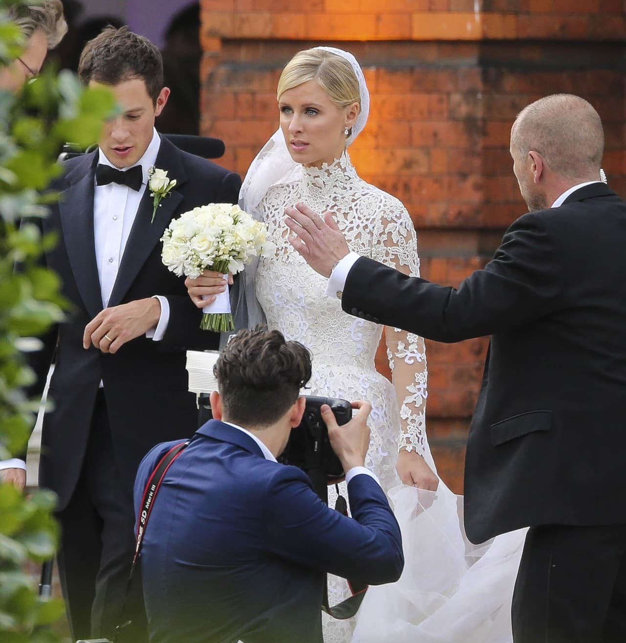 Estas son fotos de su encantadora boda con James Rothschild.