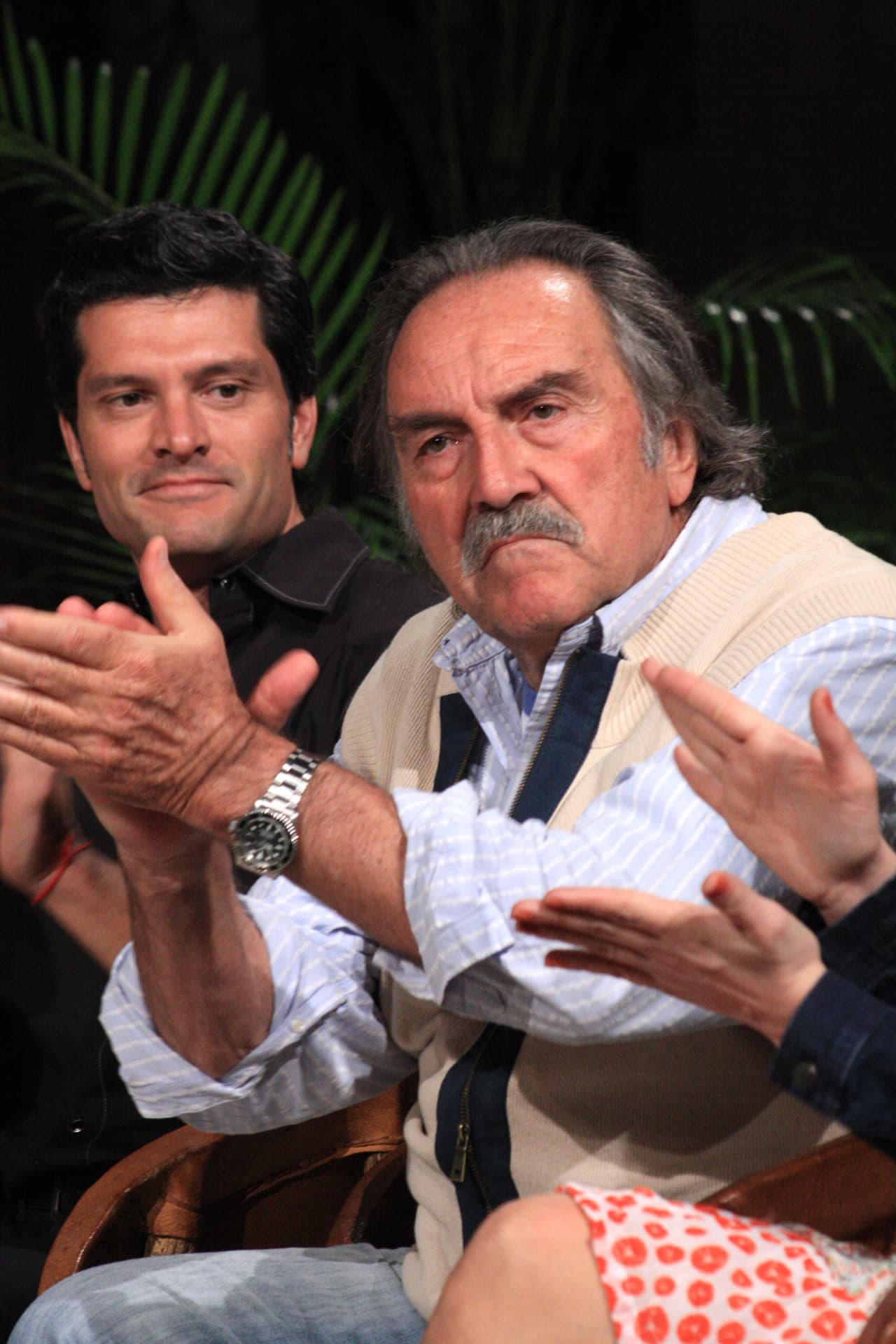 Con Pedro Armendáriz Jr. trabajó en la telenovela 'La fuerza del destino', producida por Rosy Ocampo. Este fue el último trabajo del actor, quien murió el 26 de diciembre de 2011, cinco meses después de que se transmitió el último capítulo del melodrama.