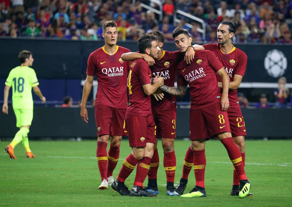 16) 
<b>AS Roma</b>. El equipo de la capital italiana es uno de los cinco clubes de la Serie A en la lista. El club romano vale 379.2 millones de euros.