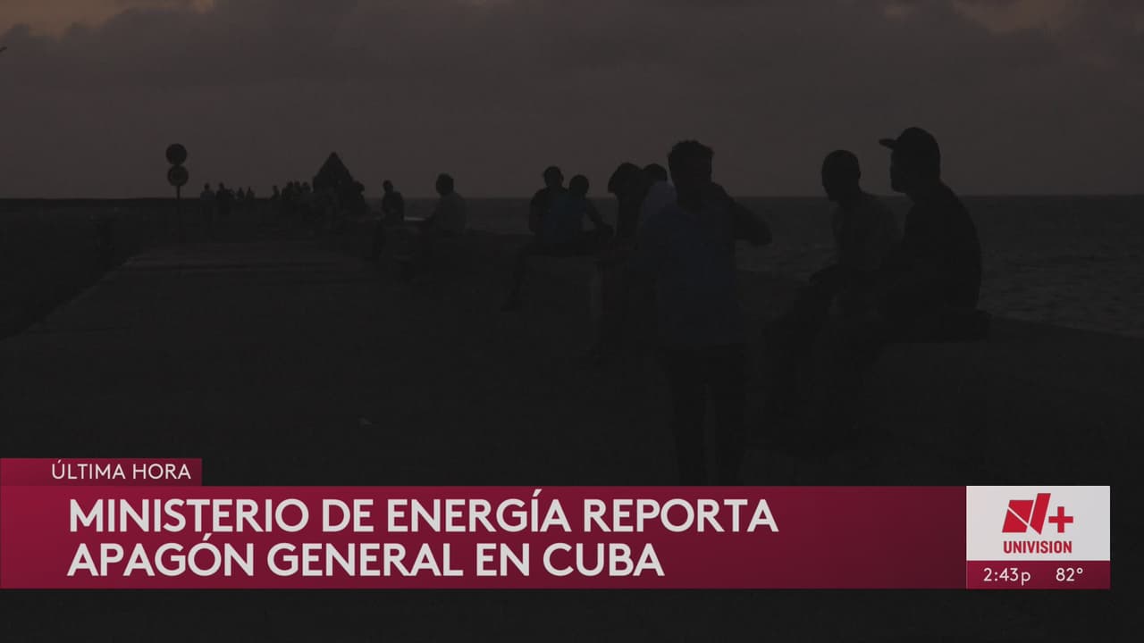 Cuba sufre apagón general