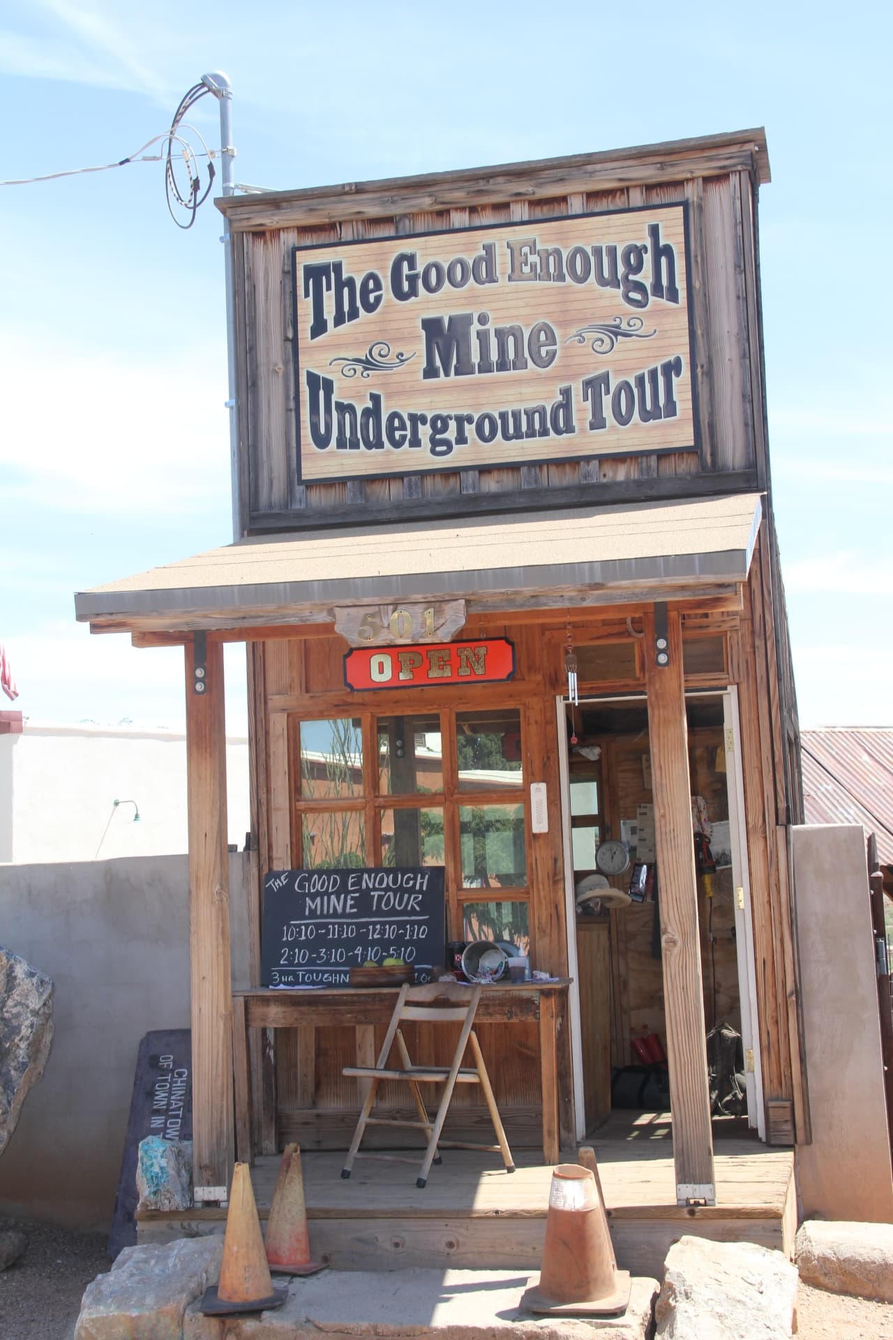 Otra atracción obligatoria es el tour en una mina subterránea.