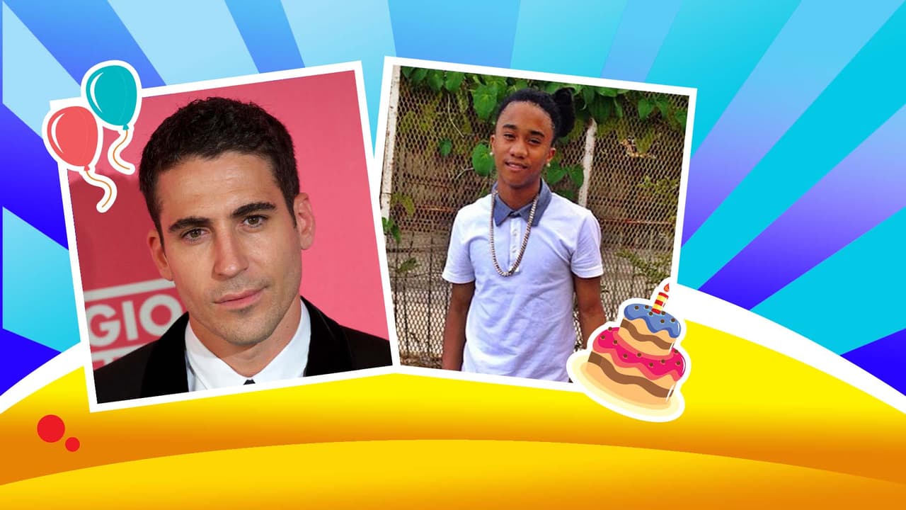 Aaron y el actor español Miguel Ángel Silvestre nacieron el 6 de abril.