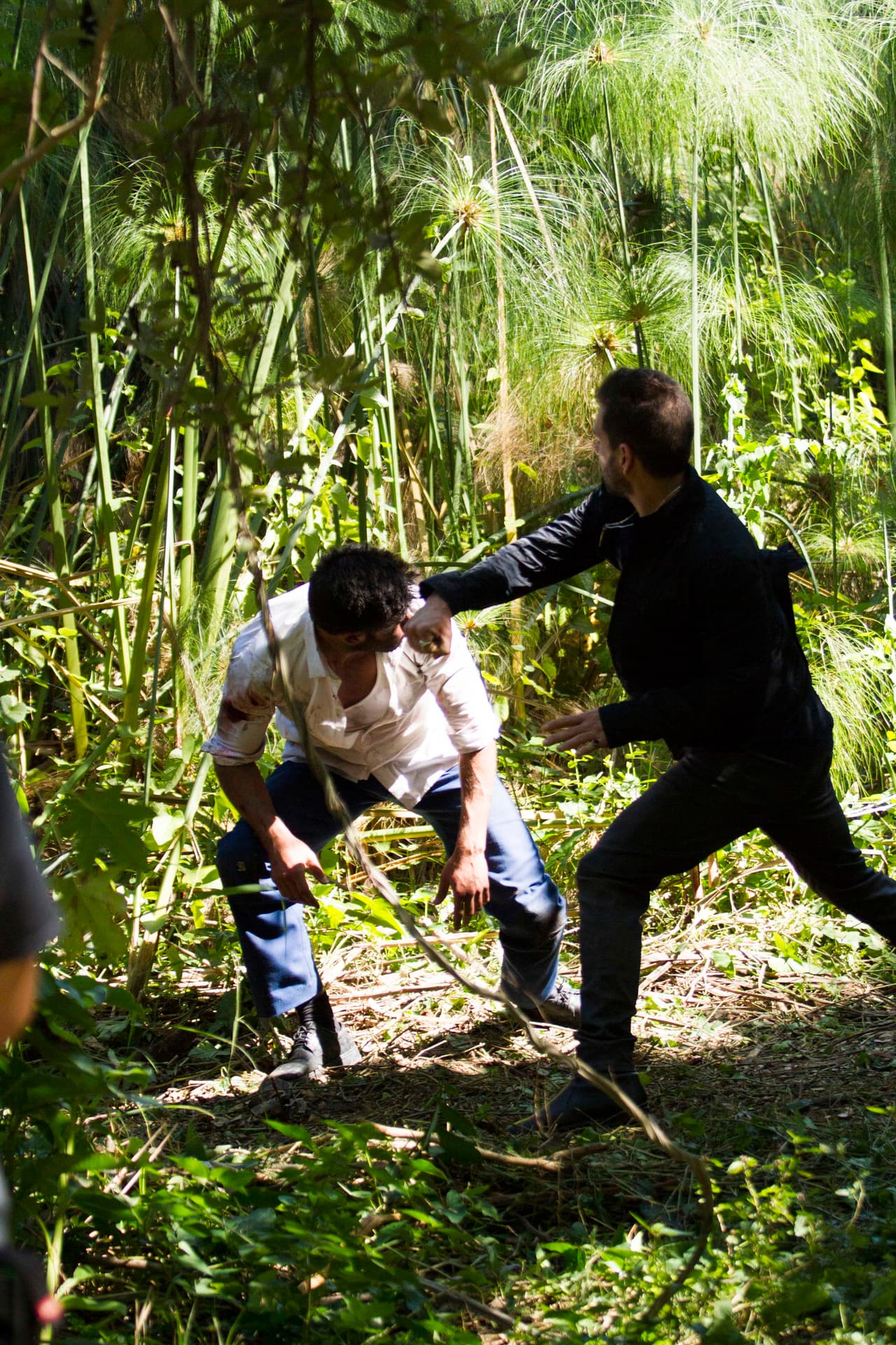 Los dos estaban llenos de ira y dispuestos a eliminarse.