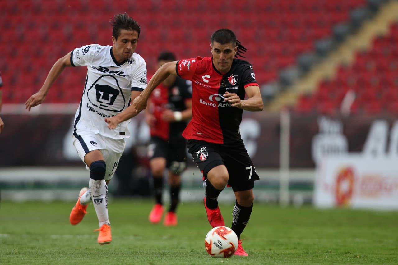 Con doblete de Juan Igancio Dinenno, los Pumas continúan con su racha perfecta en el Guard1anes 2020 de la Liga BBVA MX.