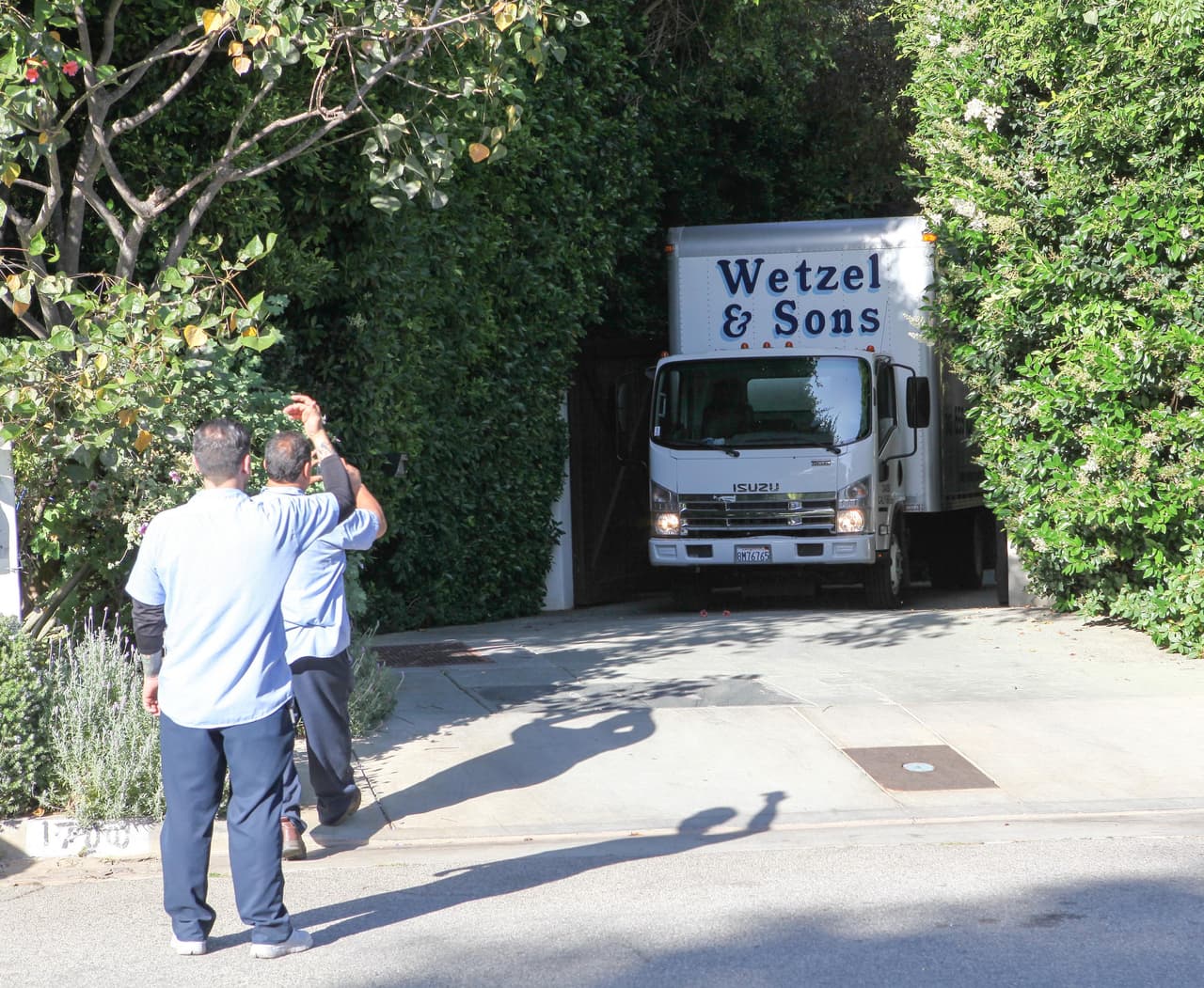 Los paparazzi no perdieron oportunidad de retratarlos.