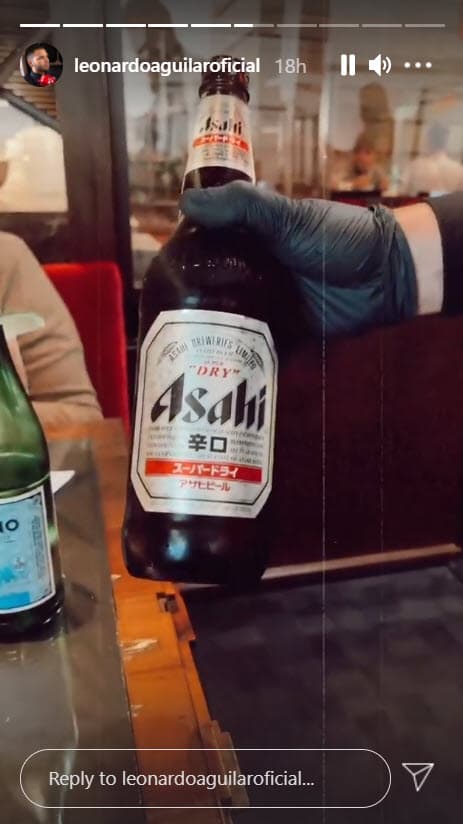 "Es la primera cerveza que me tomo en Estados Unidos 
<b>siendo legalmente mayor de edad</b>", se escucha en una historia que compartió en Instagram.
<br>