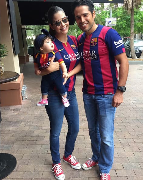 Ana Patricia: "Haciéndole segunda a Papá, el siempre se deja disfrazar por mí y Giulietta, ahora nos toca complacerlo". (Noviembre 22, 2015)