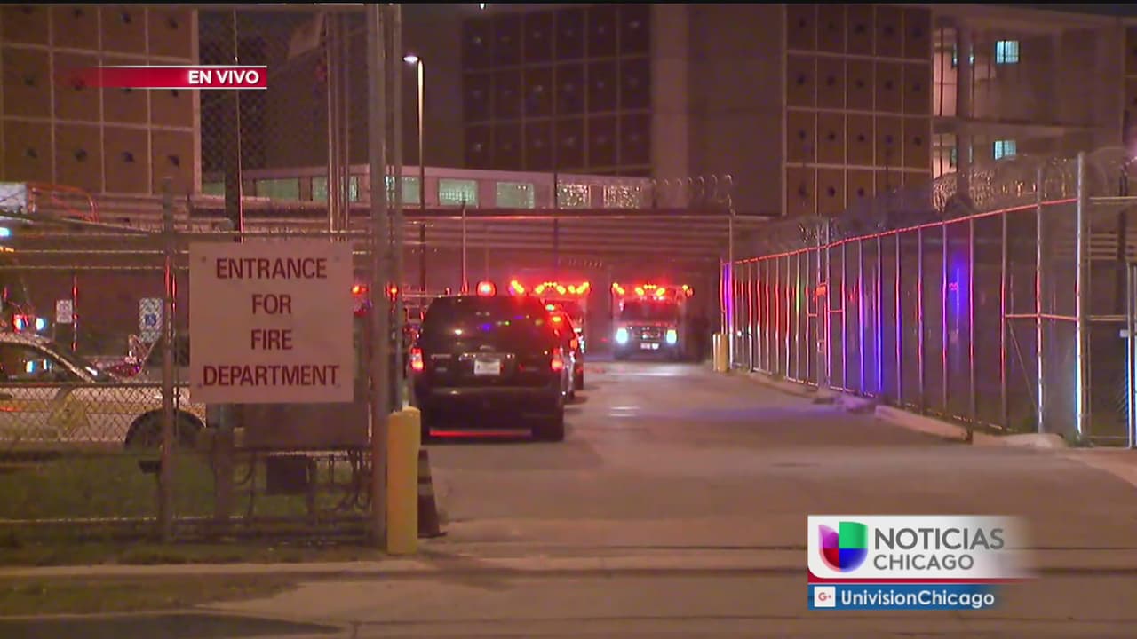 Al menos ocho reos y un guardia resultan heridos en una pelea en la cárcel del condado Cook