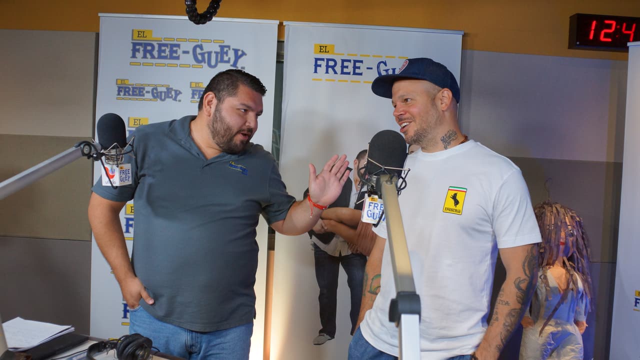 Residente se la pasó a todo dar con El Tambochi y El Compa Ivan.