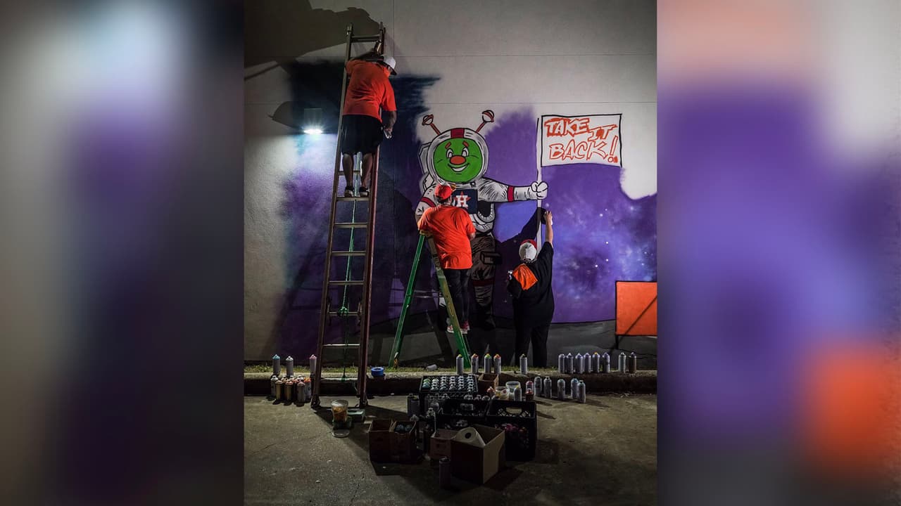 De esta manera celebraron una de las victorias conseguidas ante los Yankees.