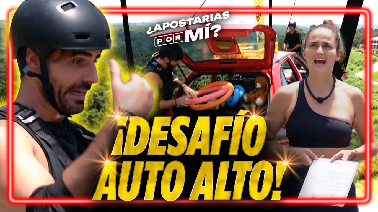 ¡SIN MIEDO AL ÉXITO! Franco supera fácilmente el desafío en el auto alto.