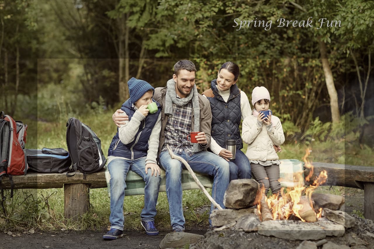 Camping with the family