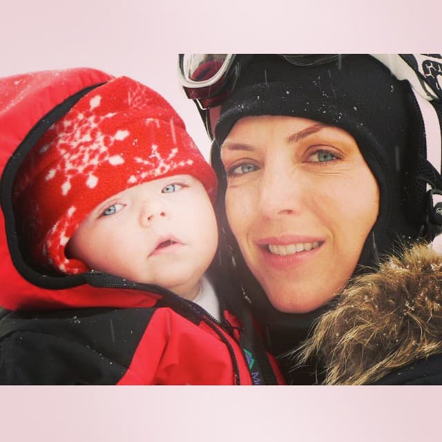 La actriz se convirtió en mamá otra vez en 2006, con la llegada de Patricio, quien también fue concebido a través de inseminación artificial.