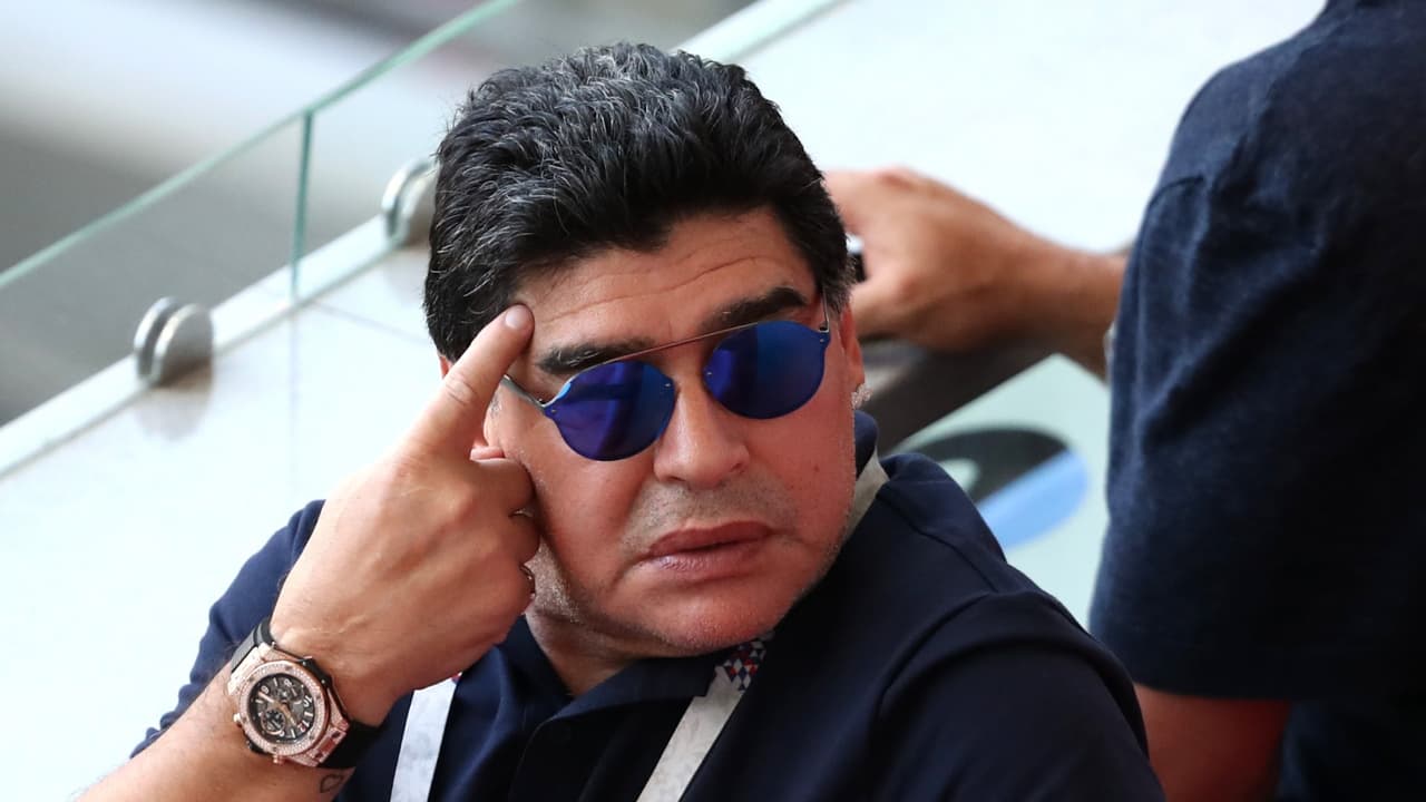 Diego Armando Maradona rompió el silencio y explicó su situación de salud