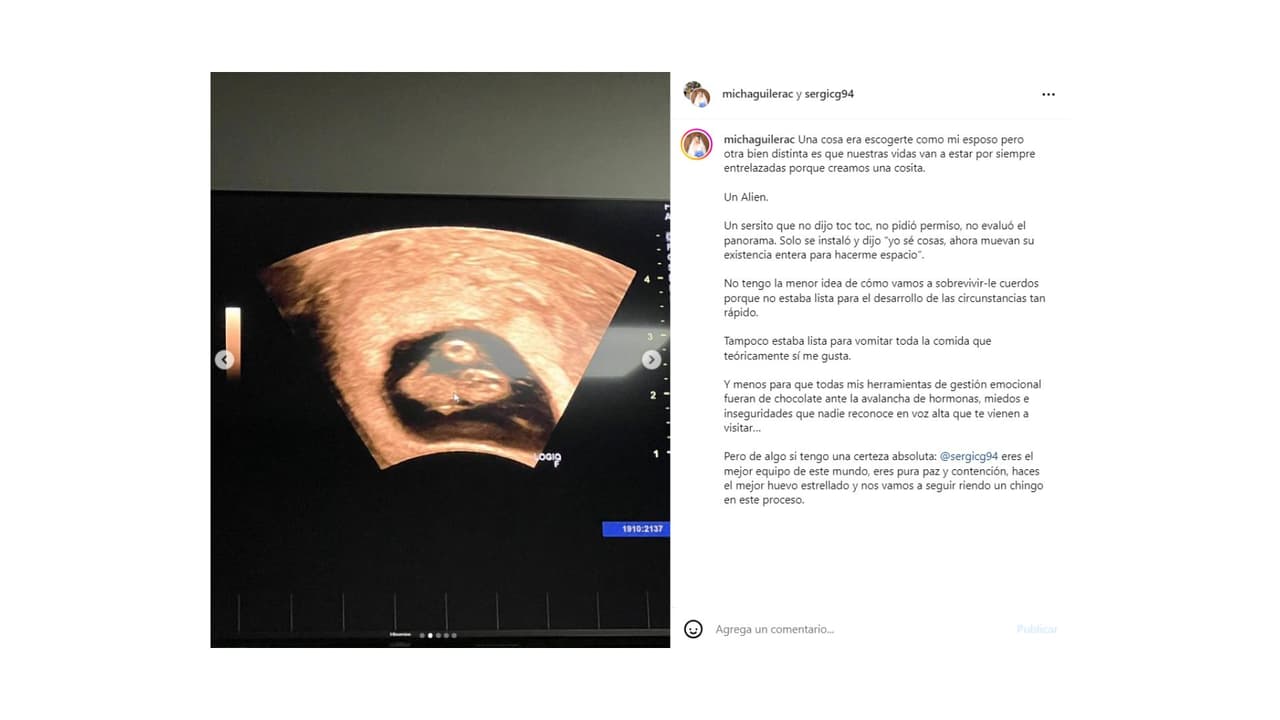 Aislinn Derbez será tía: su hermana Mich está embarazada